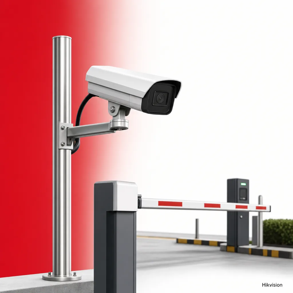 Hikvision LPR camera — ตัวอย่างกล้องอ่านป้ายทะเบียนแบรนด์ Hikvision